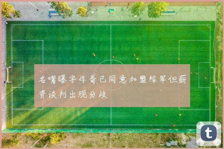 名嘴曝字母哥已同意加盟绿军但薪资谈判出现分歧